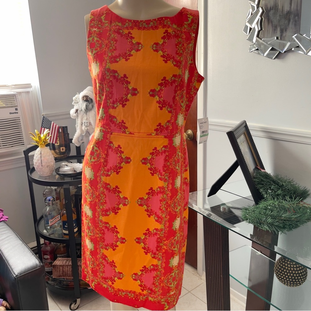 Nine west midi  dress